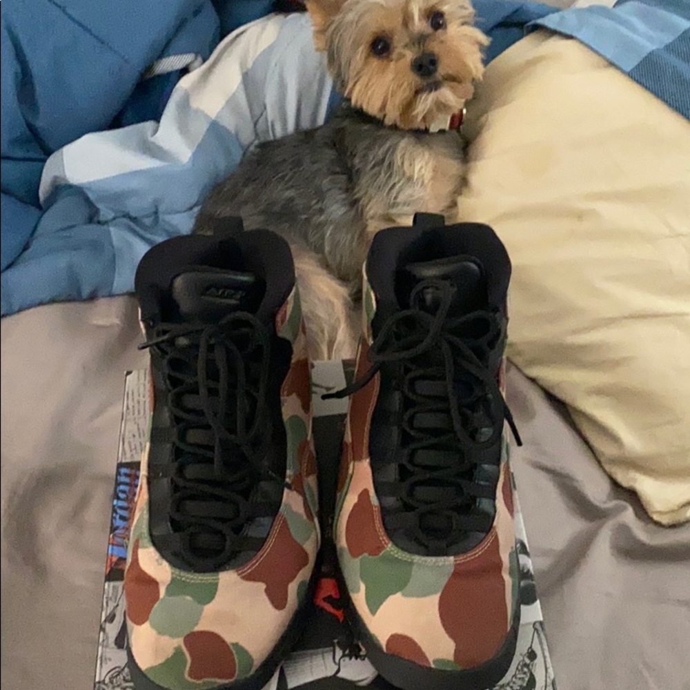 Air Jordan 10 Retro SIZE 12. Camouflage